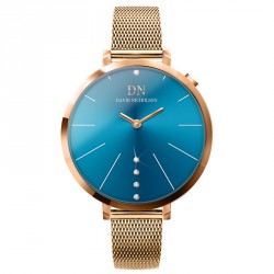 Ally azzurro/rosegold